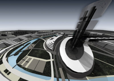 Urbanistická studie areálu nákladového nádraží Žižkov