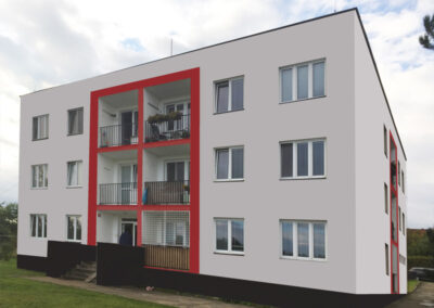 Rekonstrukce bytového domu Úvaly