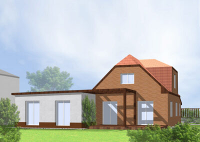 RD přístvba Suchdol