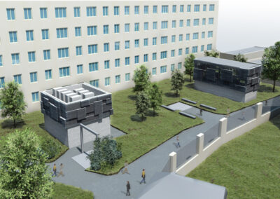 Technologická šachta metra VS03